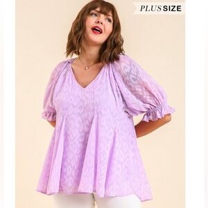 Umgee Lavender Blouse